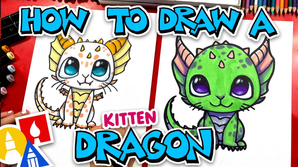 How To Draw An Ice Dragon - Advanced