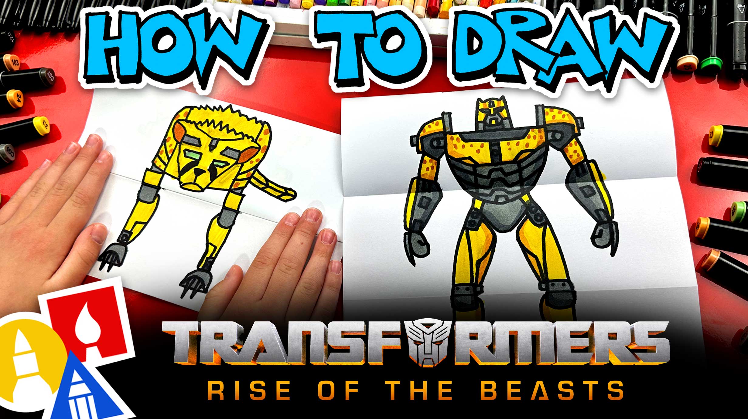 How To Draw Cheetor From Transformers Rise Of The Beasts Movie Art