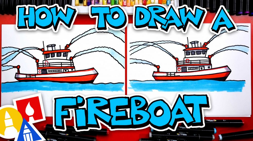 ship drawings for kids