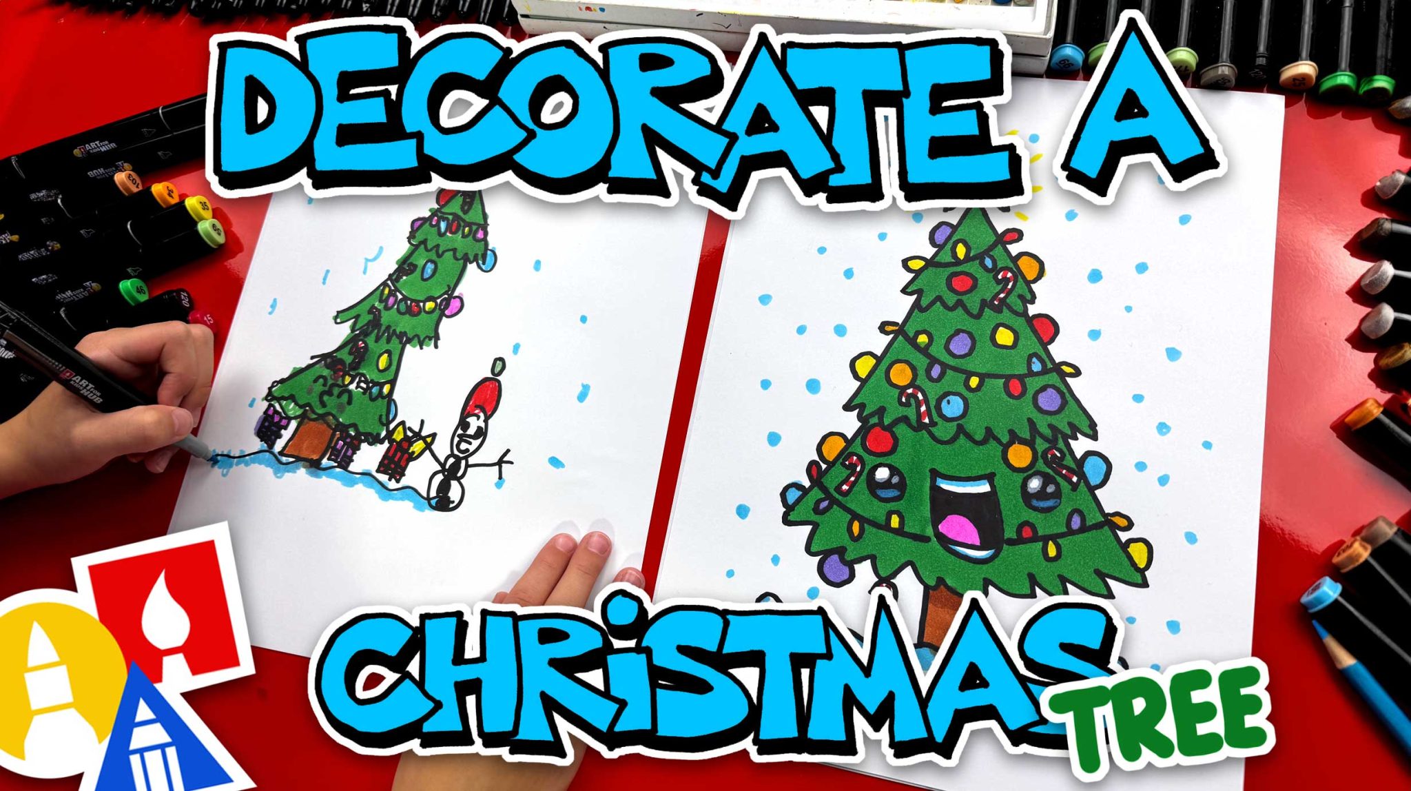 Christmas Archives - Art For Kids Hub