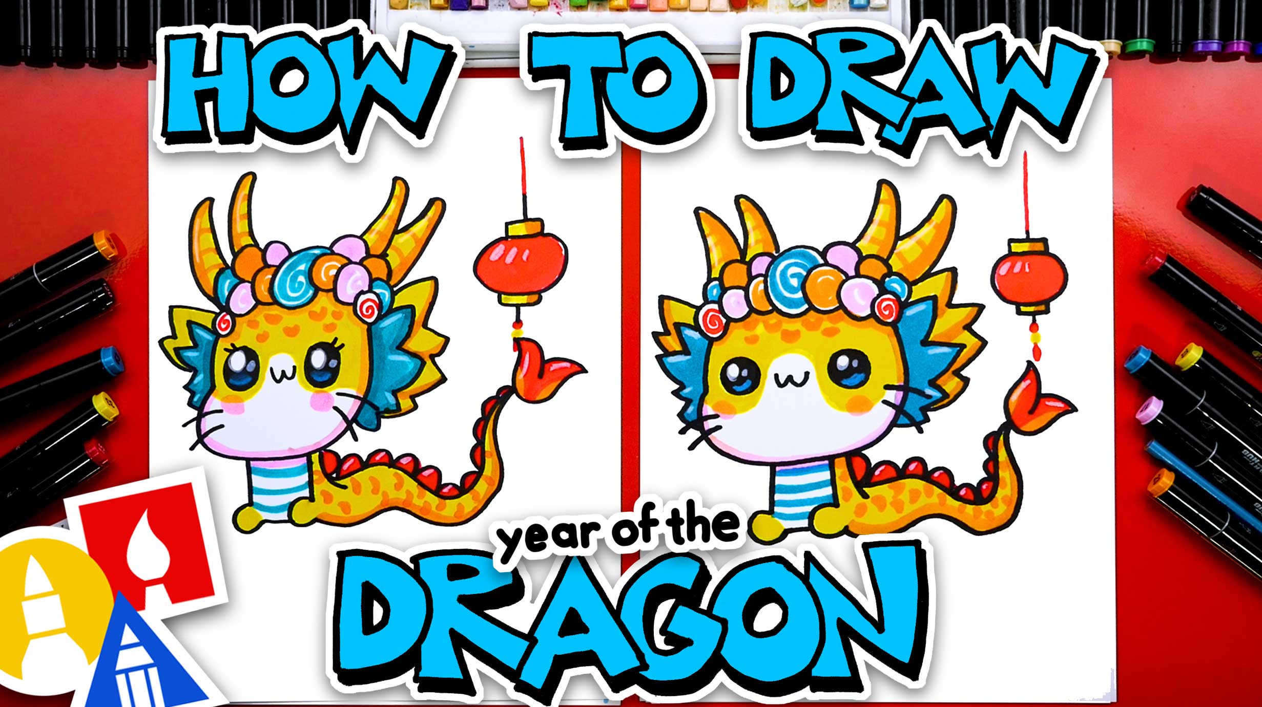 How To Drawing For Kids Hey Art Friends As We Welcome The Lunar