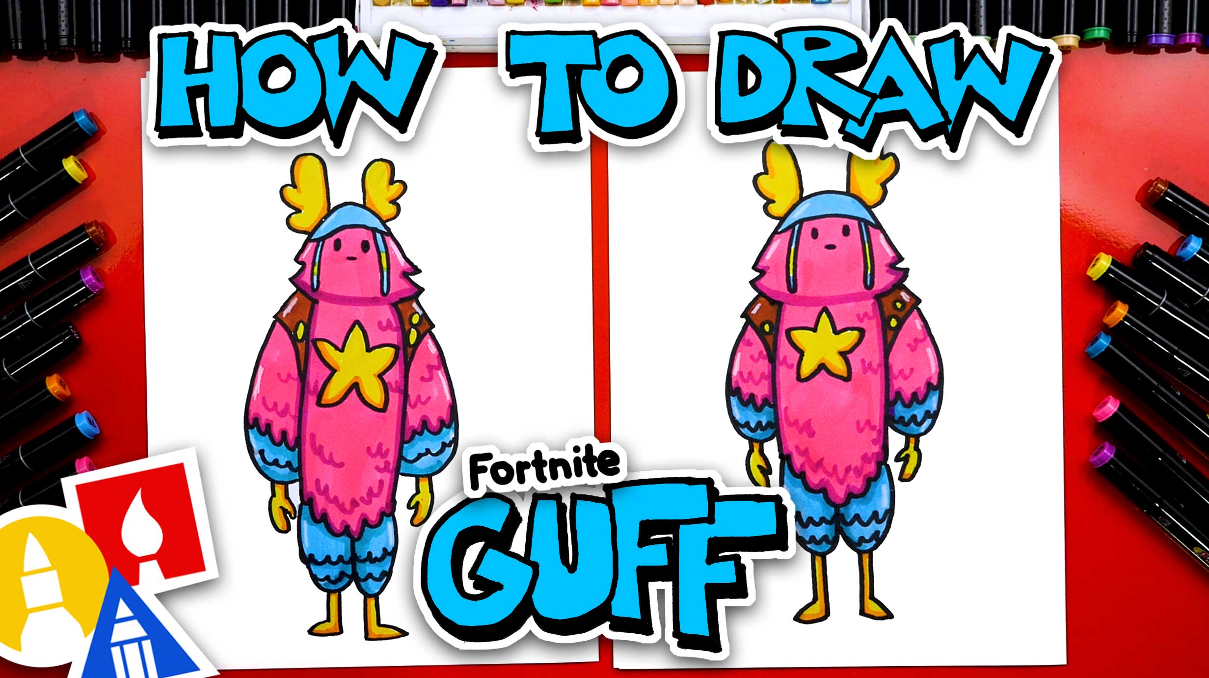 How To Draw Fortnite Guff - Art For Kids Hub