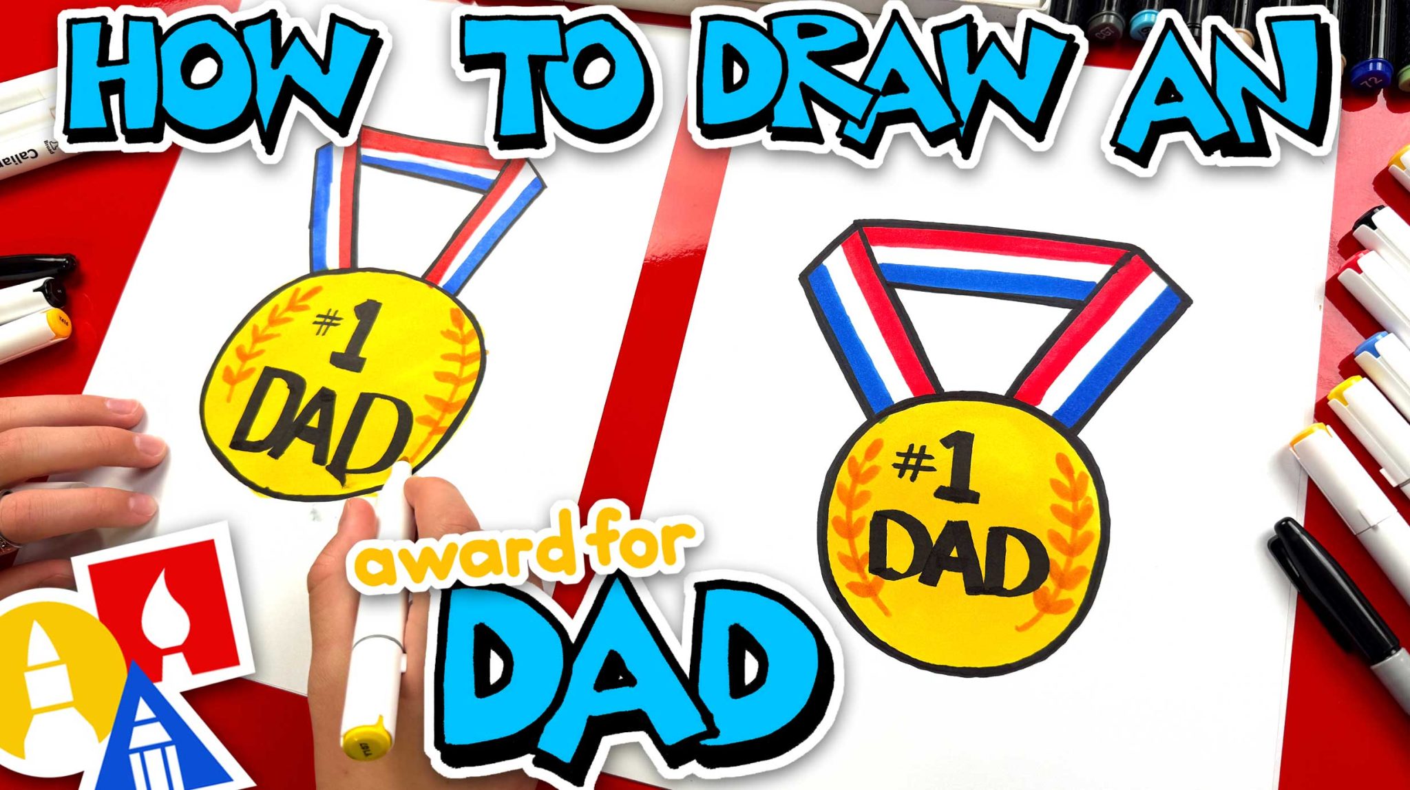Father's Day Archives - Art For Kids Hub — Free Drawing Lessons for Kids