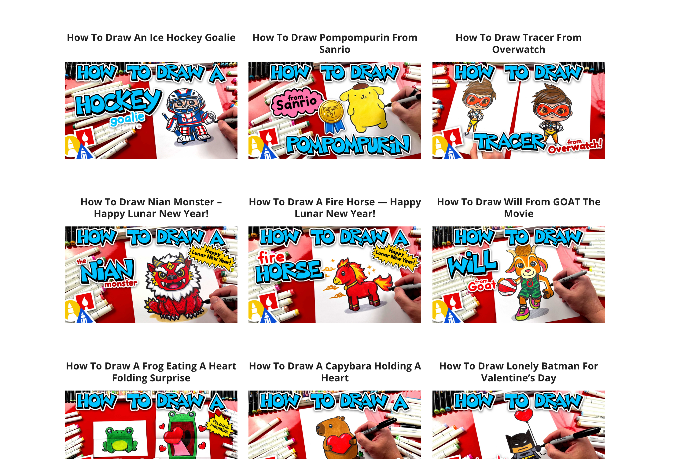 ArtForKidsHub.com website