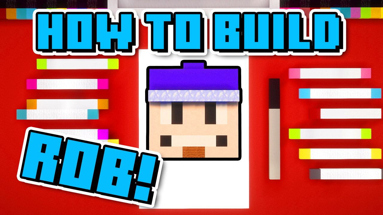 How To Build Rob From Art For Kids Hub - Minecraft Art - Art For Kids ...
