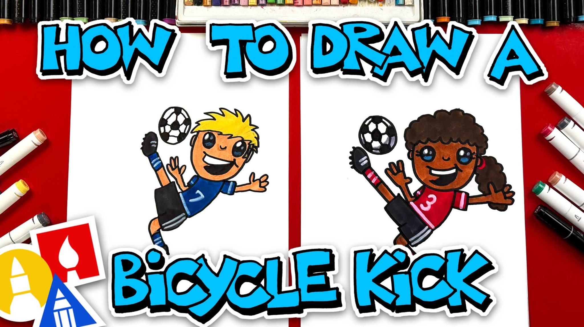 Sports Archives - Art For Kids Hub — Free Drawing Lessons for Kids